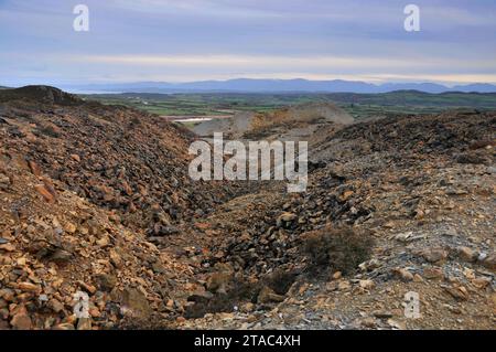 Intorno al Regno Unito - Parys Mountain (Mynydd Parys), Anglesey Foto Stock