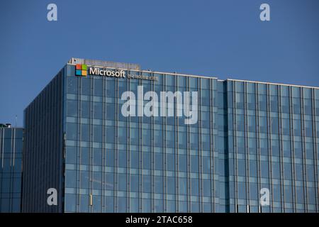 Microsoft Corporation Office a Seoul, Corea del Sud Foto Stock
