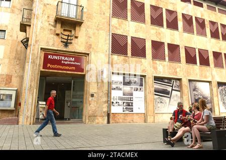 Vaduz, Liechtenstein - 02 giugno 2017: Museo dei francobolli (Postmuseum) a Vaduz, Liechtenstein. Foto Stock