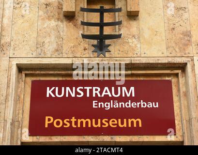 Vaduz, Liechtenstein - 02 giugno 2017: Museo dei francobolli (Postmuseum) a Vaduz, Liechtenstein. Foto Stock