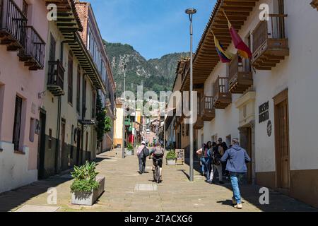 Ingresso al Museo de Bogotá di la Candalaria a Bogotá, Colombia Foto Stock