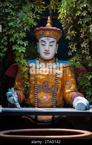 Statua nella città di Pingyao in Cina Foto Stock