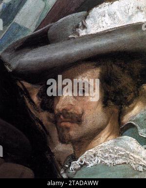 La resa di Breda (dettaglio) 1634-35 di Diego Rodriguez De Silva Y Velazquez Foto Stock