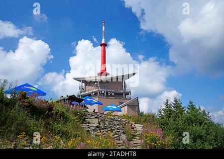 Lysa hora, Moravian-Slesian Beskydy, Moravskoslezsky kraj, Repubblica ceca Foto Stock