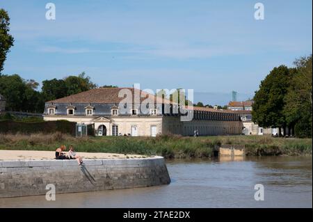 Francia, Charente-Maritime (17), Rochefort, International Sea Centre nell'ex cantiere di Rochefort, la Corderie Royale progettata da Colbert nel 1666, Foto Stock