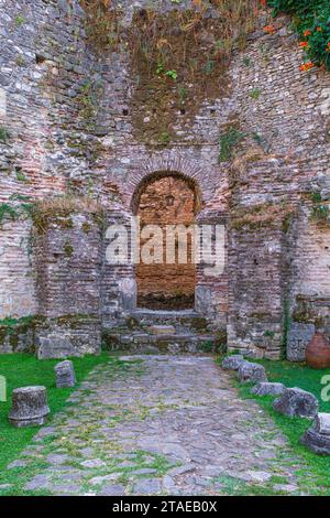 Albania, Elbasan, all'interno della cittadella medievale Foto Stock