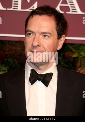 George Osborne partecipa al 65° Evening Standard Theatre Awards al London Coliseum di Londra, Inghilterra. (Foto di Fred Duval / SOPA Images/Sipa USA) Foto Stock