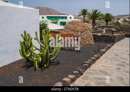 Casa Museo del Campesino (Casa museo del contadino) progettata da César Manrique a Lanzarote, Isole Canarie in Spagna Foto Stock