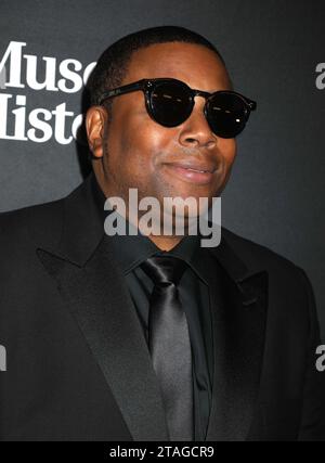 30 novembre 2023, New York, New York, Stati Uniti: KENAN THOMPSON ha visto gli arrivi del Red carpet per l'â evento annuale del 2023 dell'American Museum of Natural historyÂ€˜The Museum Galaâ€™. (Immagine di credito: © Nancy Kaszerman/ZUMA Press Wire) SOLO USO EDITORIALE! Non per USO commerciale! Foto Stock