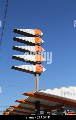 Norms Diner Los Angeles Googie architettura Mid Century Foto Stock