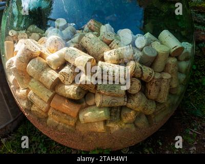 Tyenaza Contenitore Per Tappi Di Sughero In Ferro Forma Zucca Porta Bottiglia Vino