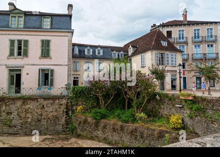 le Village de Sales de Béarn Foto Stock