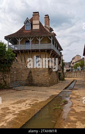 le Village de Sales de Béarn Foto Stock