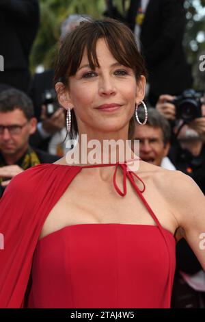 CANNES, FRANCIA - 24 MAGGIO: L'attrice Sophie Marceau partecipa alla celebrazione del 75° anniversario della proiezione di "l'innocente" durante il 75° annu Foto Stock