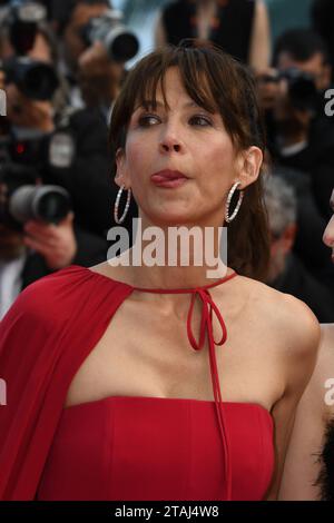CANNES, FRANCIA - 24 MAGGIO: L'attrice Sophie Marceau partecipa alla celebrazione del 75° anniversario della proiezione di "l'innocente" durante il 75° annu Foto Stock