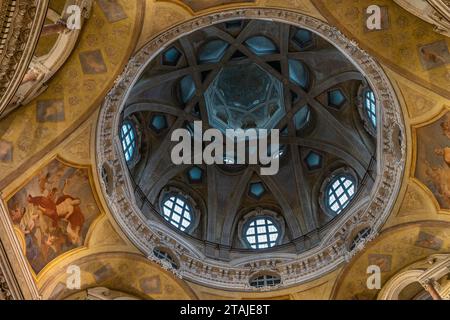 Chiesa reale di San Lorenzo (Torino, Italia) Foto Stock