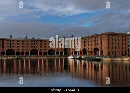 Royal Albert Dock di Liverpool Foto Stock