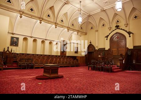 L'incredibile Tempio massonico di Philadelphia, Pennsylvania Foto Stock