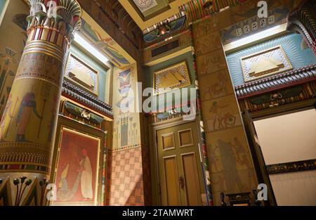 L'incredibile Tempio massonico di Philadelphia, Pennsylvania Foto Stock
