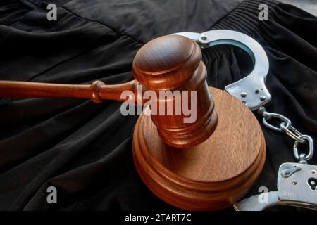 STILL Life of the Concept giustizia penale, 2023, Stati Uniti Foto Stock