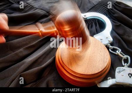 STILL Life of the Concept giustizia penale, 2023, Stati Uniti Foto Stock