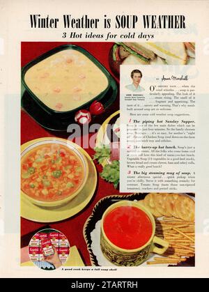 Vintage 'Good Housekeeping' Magazine gennaio 1953 Issue Advert, Stati Uniti Foto Stock