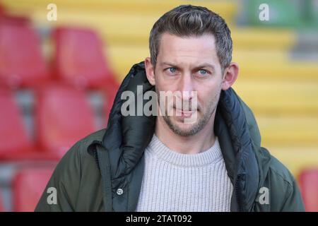 Oberhausen, Deutschland. 2 dicembre 2023. Oberhausen, Deutschland 02. Dicembre 2023: Regionalliga West - 2023/2024 - RW Oberhausen vs. SC Wiedenbrück IM Bild: Stefan Kießling/Kiessling Credit: dpa/Alamy Live News Foto Stock