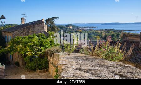 Villaggio di Miramas le Vieux in Provenza, Francia Foto Stock