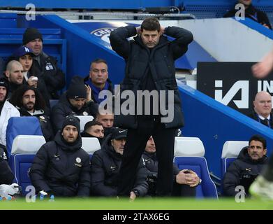 Londra, Regno Unito. 3 dicembre 2023. Durante la partita di Premier League a Stamford Bridge, Londra. Il credito fotografico dovrebbe leggere: Paul Terry/Sportimage Credit: Sportimage Ltd/Alamy Live News Foto Stock