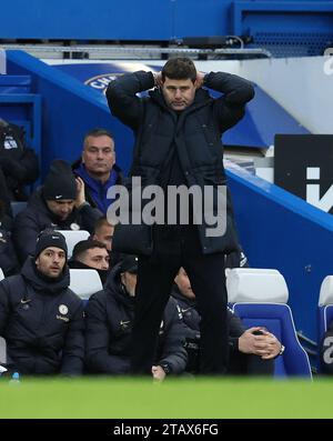 Londra, Regno Unito. 3 dicembre 2023. Durante la partita di Premier League a Stamford Bridge, Londra. Il credito fotografico dovrebbe leggere: Paul Terry/Sportimage Credit: Sportimage Ltd/Alamy Live News Foto Stock