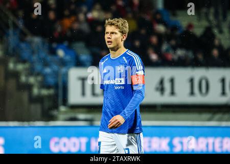 Lyngby, Danimarca. 3 dicembre 2023. Casper Winther (13) di Lyngby BK visto durante il 3F Superliga match tra Lyngby BK e Silkeborg IF al Lyngby Stadium di Lyngby. (Foto: Gonzales Photo/Alamy Live News Foto Stock