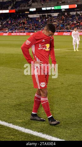 New Jersey, Vereinigte Staaten. 30 novembre 2018. Tyler Adams Reportage beim Eastern Cup finale zwischen RB New York und Atlanta. United in Harrison New Jersey fotografiert AM 29.11.2018 credito: dpa/Alamy Live News Foto Stock