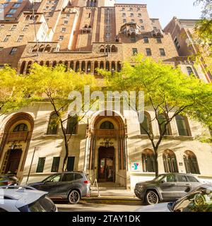 West Side YMCA Hostel, W63rd Street, New York City, N.Y.C, N. Y, Stati Uniti d'America, Stati Uniti Foto Stock