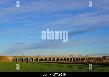 Almond Valley Viaduct West Lothian Foto Stock