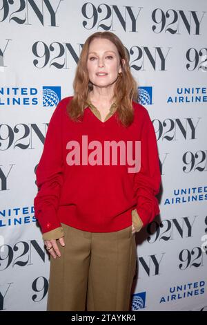 New York, New York, USA. 30 novembre 2023. Julianne Moore partecipa alla proiezione speciale di maggio di Netflix alla 92nd Street Y. (Credit Image: © Ron Adar/TheNEWS2 via ZUMA Press Wire) SOLO PER USO EDITORIALE! Non per USO commerciale! Foto Stock