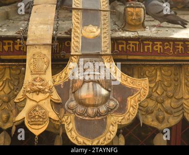 Nepal, Kathmandu, Tempio dell'Annapurna, indù, religione, Foto Stock