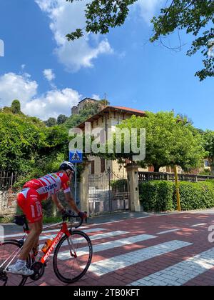 Ivrea, Italia - 20 agosto 2023 Colleretto Giacosa, comune di Giuseppe Giacossa, TO, Piemonte, Italia Foto Stock