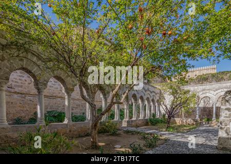 Chiostro di San Giovanni degli Eremiti Foto Stock