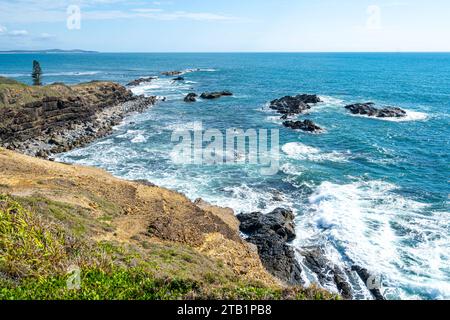 Cakora Point Lookout, Brooms Head, New South Wales Foto Stock