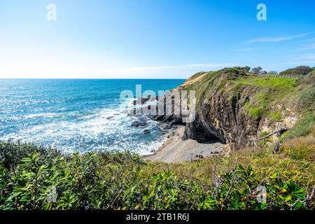 Cakora Point Lookout, Brooms Head, New South Wales Foto Stock