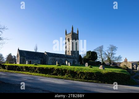 CHIESA PARROCCHIALE CARDINHAM BODMIN CORNOVAGLIA Foto Stock