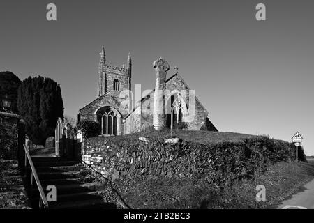 CHIESA PARROCCHIALE CARDINHAM BODMIN CORNOVAGLIA Foto Stock