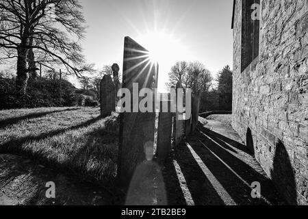 CHIESA PARROCCHIALE CARDINHAM BODMIN CORNOVAGLIA Foto Stock