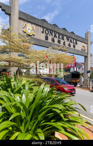 Jonker Street, Malesia Foto Stock