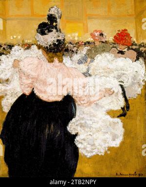 Pittura di Henri Evenepoel, al Moulin Rouge, olio su tela, 1897 Foto Stock