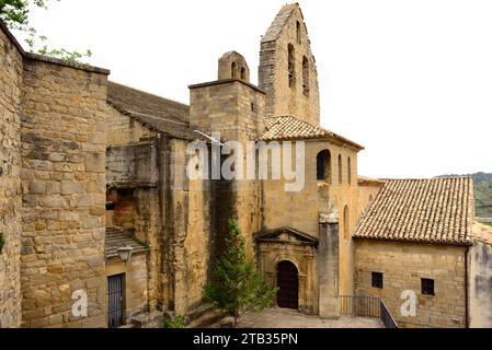 SOS del Rey Catolico (Conjunto Historico Artistico), chiesa di Santa Maria del Perdon. Regione di Cinco Villas, provincia di Saragozza, Aragona, Spagna. Foto Stock