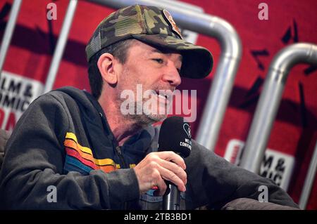 David Faustino auf der German Film & Comic con Winter Edition in der Messe Dortmund. Dortmund, 03.12.2023 *** David Faustino alla German Film Comic con Winter Edition alla Messe Dortmund Dortmund, 03 12 2023 foto:Xn.xKubelkax/xFuturexImagex Comic con 3407 Credit: Imago/Alamy Live News Foto Stock