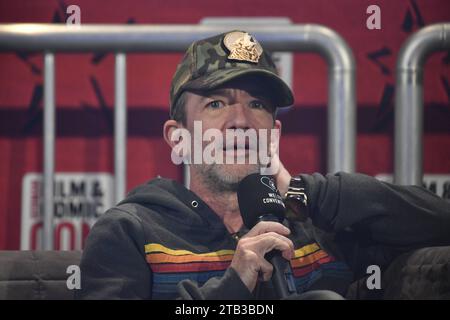 David Faustino auf der German Film & Comic con Winter Edition in der Messe Dortmund. Dortmund, 03.12.2023 *** David Faustino alla German Film Comic con Winter Edition alla Messe Dortmund Dortmund, 03 12 2023 foto:Xn.xKubelkax/xFuturexImagex Comic con 3404 Credit: Imago/Alamy Live News Foto Stock