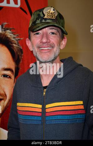 David Faustino auf der German Film & Comic con Winter Edition in der Messe Dortmund. Dortmund, 03.12.2023 *** David Faustino alla German Film Comic con Winter Edition alla Messe Dortmund Dortmund, 03 12 2023 foto:Xn.xKubelkax/xFuturexImagex Comic con 3411 Credit: Imago/Alamy Live News Foto Stock