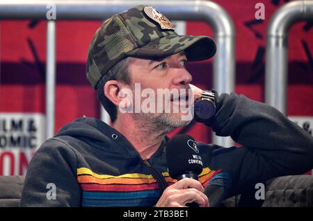 David Faustino auf der German Film & Comic con Winter Edition in der Messe Dortmund. Dortmund, 03.12.2023 *** David Faustino alla German Film Comic con Winter Edition alla Messe Dortmund Dortmund, 03 12 2023 foto:Xn.xKubelkax/xFuturexImagex Comic con 3406 Credit: Imago/Alamy Live News Foto Stock